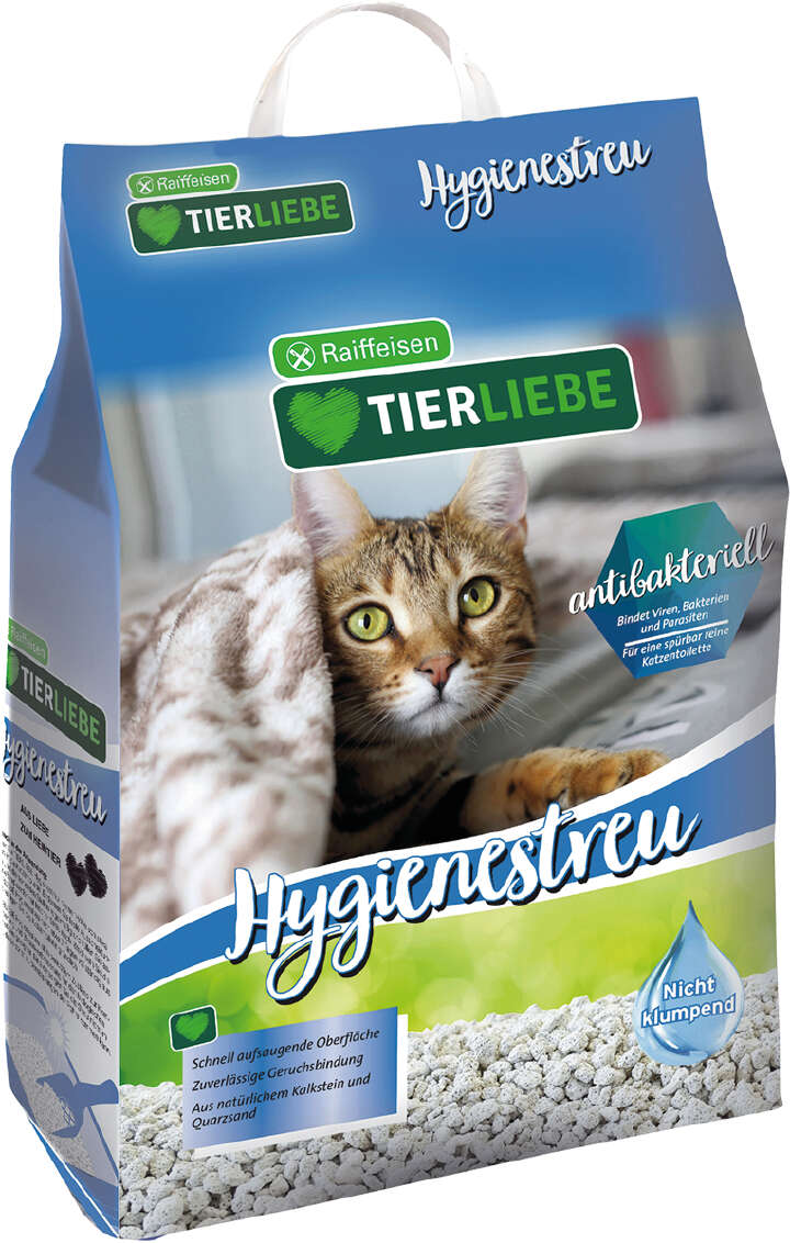 TIERLIEBE Hygiene-Katzenstreu